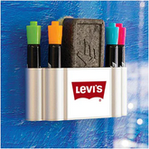 custom printed logo magnetic marker holder